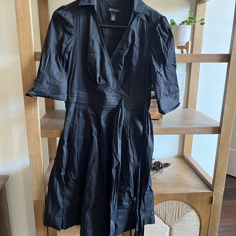 Black Wrap Dress
